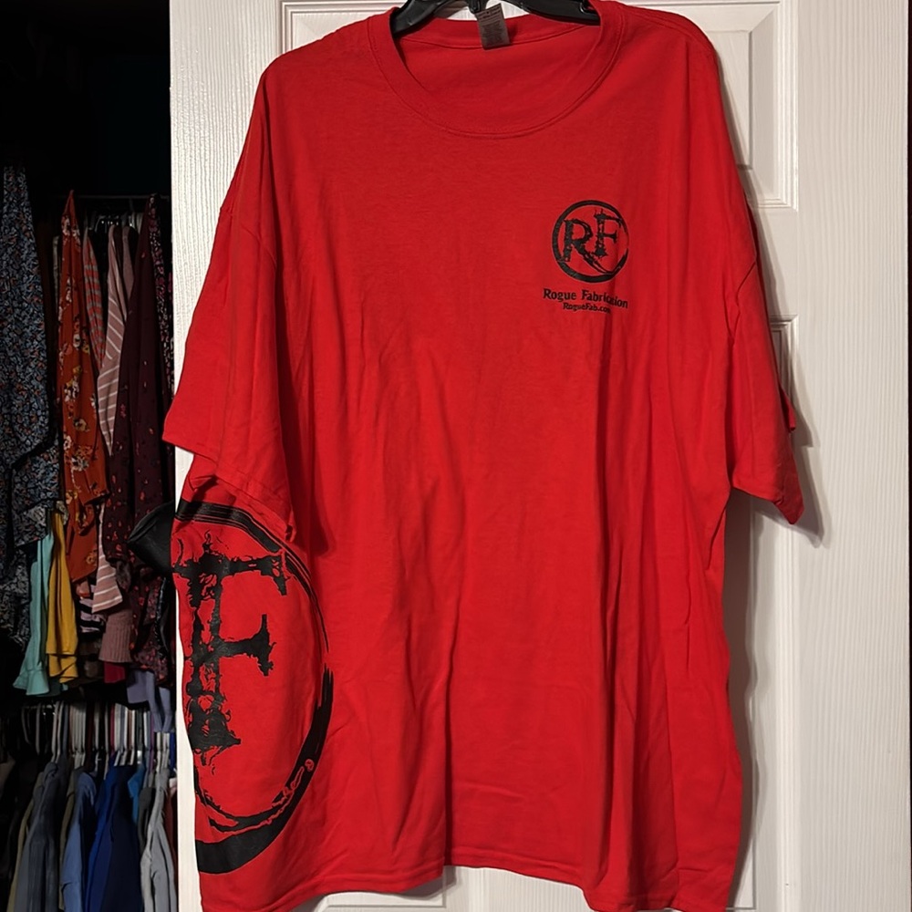 NWOT roguefab Gildan Red Ultra Cotton T-Shirt 3XL